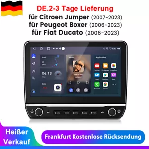 Für Fiat Ducato 2007-2023 10.1'' Carplay Android 13 Autoradio GPS Navi WIFI DAB+ - Bild 1 von 17