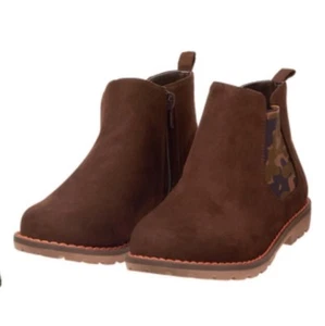 NWT Gymboree boys into the wild Brown Boots Shoes Size 7 - Picture 1 of 1