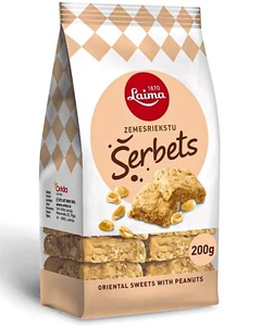 Laima "Serbets" Peanut Sherbet 200g  Classic Soft Peanut Treat - Picture 1 of 1