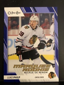 2023-24 O-Pee-Chee Blue #550 Luke Philp RC Chicago Blackhawks - Picture 1 of 2