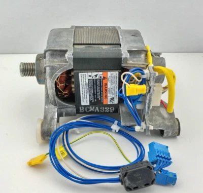 Bosch 300 Series Washing Machine Motor with Wire Harness 9000128518/J52BCM-0111 Foto 1 de 4