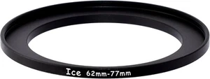 Adattatore filtro/obiettivo anello step up ICE 62mm a 77mm 62 maschio 77 femmina - Foto 1 di 2