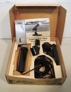 TANDBERG TM-4 VINTAGE MICROPHONE in original box - Picture 1 of 4