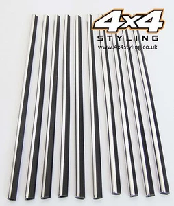 For Kia Soul Chrome Interior Air Vent Trim Set (10 x 20cm strips) - Picture 1 of 5