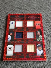 2022 Leaf In Game Used Sports Legendary Locker Room Relics Ken Griffey Jr. 11/45