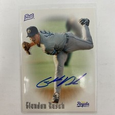 1997 Best Autographs #NNO Glendon Rusch Omaha Royals