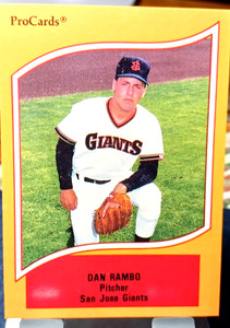 1990 ProCards Class A Baseball Card of Dan Rambo #145 (NM) Free Returns