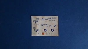 Otaki 1/144 Scale McDonnell Douglas F-15 Eagle Decal Sheet - Picture 1 of 5