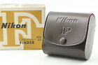 [Presque comme neuf] étui et boîte de recherche photomique en cuir gaufré Nikon F du Japon