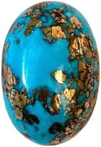 Firoza Turquoise Loose stone 12.00 Cts bigger Size, - Picture 1 of 6