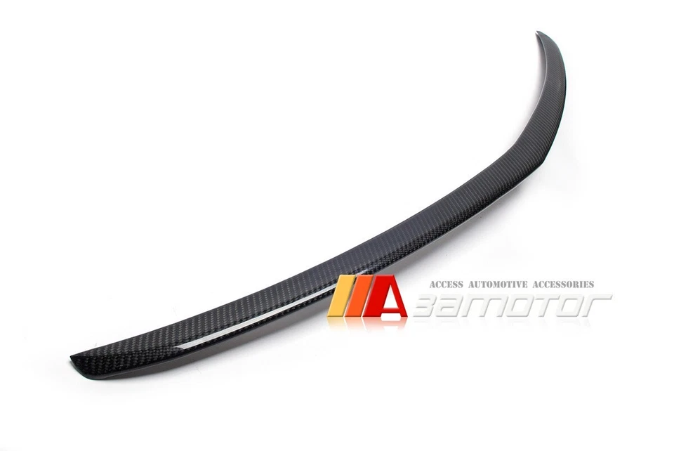 Carbon Fiber Rear Trunk Spoiler fits 2010-2016 Mercedes W207 C207 E-Class Coupe - Image 1 of 4