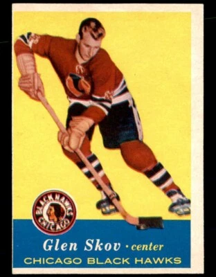 1957 Topps #30 Glen Skov EX-MT - Image 1 of 2