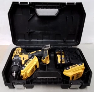 DeWalt 20V XR Drill, 2 2A Batteries, & Charger Set DCD791 - Picture 1 of 14