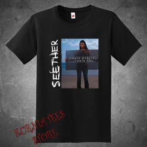 Seether I Hate Myself I Hate You Hombre Negro Talla S a 5XL J1010 - Imagen 1 de 3