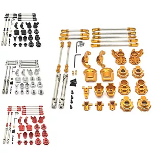 Alloy Metal Upgrade Parts Red For WLtoys 1/10 104006 104010 104020 104026 rc car - Picture 1 of 22