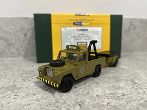 Corgi - Land Rover Winch & Trailer - Tarmac - 07502 - 1:43 Scale - Mint/New - Picture 1 of 9