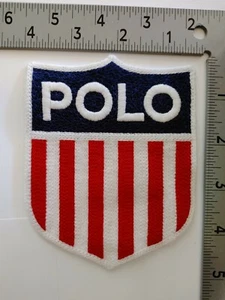 POLO RALPH LAUREN PATCHES BRANDNEU ROT WEISS BLAU K-SWISS PATCH - Bild 1 von 1