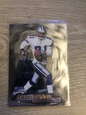 1998 Fleer Brilliants- #51 Deion Sanders  - Image 1 of 2