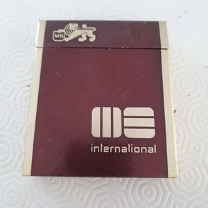 PACCHETTO SIGARETTE VINTAGE VUOTO OLD CIGARETTES PACKET EMPTY- MS INTERNATIONAL - Foto 1 di 1