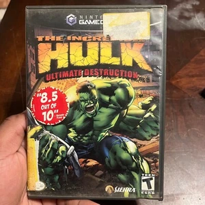 The Incredible Hulk Ultimate Destruction (Nintendo GameCube) Cib Complete Tested - Picture 1 of 5