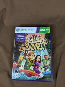 KINECT Adventures! Video Game Microsoft Xbox 360 Year 2010 Open Box - Picture 1 of 3