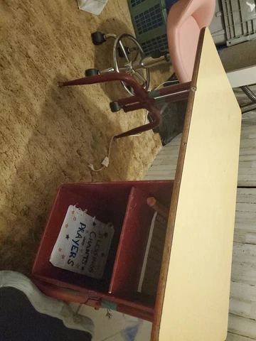 Vintage School Desk Cover