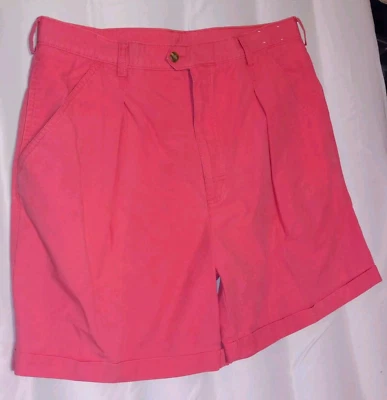  Pantalones cortos de golf London Fog para hombre talla (etiqueta 36)(34 medida real) rosa Foto 1 de 4