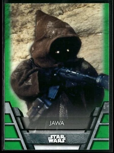 Star Wars Topps Holocron 2020 Green Parallel Card Insert AL-1 Jawa - Picture 1 of 2