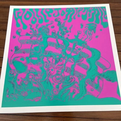 WOBBLE JAGGLE JIGGLE Overflowing Bowl Of Green Jelly 12” Vinyl - Image 1 of 4