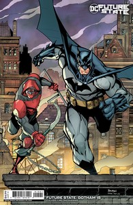 Future State Gotham #15 2022 Unread Mike Bowden Card Stock Variant DC Comic Book