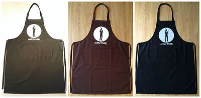 NEU HERREN NEUHEIT 007 "LIZENZ ZUM GRILLEN" JAMES BOND BBQ KOCHSCHÜRZE *3 FARBEN