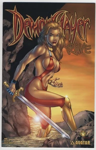 2001 Avatar Press #1 Demon Slayer Rave Silent Moment Cover Combined Shipping! - Picture 1 of 2