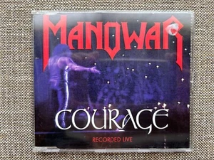 MANOWAR Courage LIVE 1997 3-track CD single Universal OOP! - Picture 1 of 3