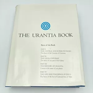 THE URANTIA BOOK - Hardcover - Part I - II - III - IV - Foto 1 di 19