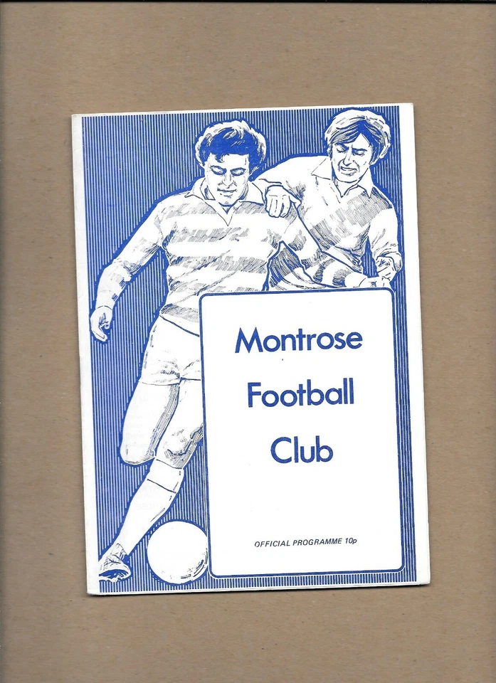 Montrose v Dundee March 1979  **MINT** - Image 1 of 1