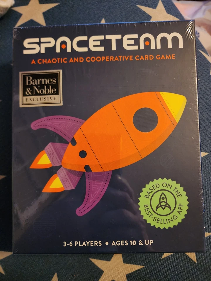 Raro Barnes & Noble Exclusivo SPACETEAM Juego de Cartas NUEVO SELLADO 3-6 Jugadores Foto 1 de 4