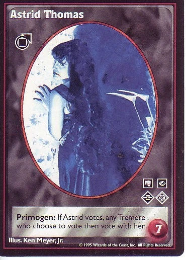 5 x Astrid Thomas VTES CCG Jyhad VTES Mixed - Image 1 of 1