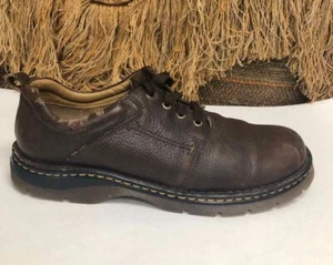 Zapatos de cuero marrón Dr Doc Martens para hombre 8C03 talla EE. UU. 13 M REINO UNIDO 12 - Imagen 1 de 8