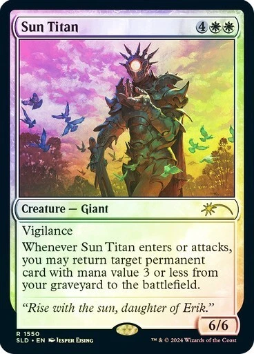 MTG - Sun Titan - Foil - Jesper Ejsing Secret Lair - Magic the Gathering - Image 1 of 1
