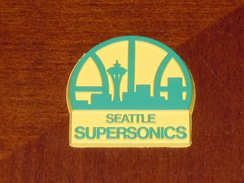 SEATTLE SUPERSONICS SONICS NBA RUBBER Basketball FRIDGE MAGNET Standings Board Cover