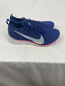 Nike Vaporfly 4% Flyknit AJ3857-400 Vapor Zoom Royal Aqua Sz 5 / Sz 6.5 Women’s - Picture 1 of 4