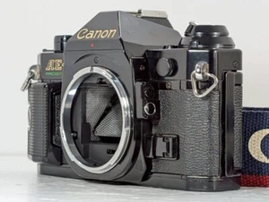 [Exc+5] Canon AE-1 Program 35mm SLR Film Camera Body Black from Japan - Picture 1 of 18
