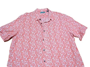 cubavera short sleeve button down xxl, salmon  - Picture 1 of 21