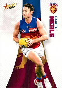 2022 BRISBANE LIONS AFL Card LACHIE NEALE Footy Stars - Picture 1 of 2