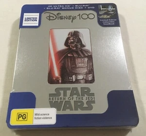 Star Wars VI: El Retorno del Jedi 4K (1983) - Steelbook limitado Blu-Ray DVD | Nuevo - Imagen 1 de 3