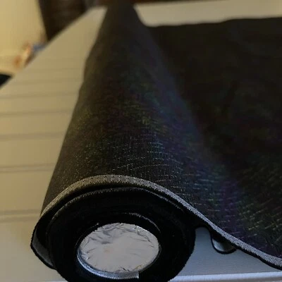 SILK BLACK, Multicolor FABRIC 3 Yards x 25 Inches Wide or 108 Inches x 25 Wide - Image 1 of 4