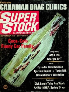 Super Stock Magazine Canadian Drag Clinics September 1970 053122RNON - Picture 1 of 1