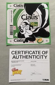 Ben Frost Druck "Pepe Le Pew" Blotter Art nummeriert X/125 signiert Echtheitszertifikat - Bild 1 von 6