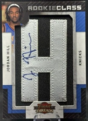 2009-10 Panini Threads Rookie Class #108 Rookie Auto RC # 1 /700 Jordan Hill - Image 1 of 2