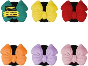 6PCS Bow Car Air Freshener Clips, Cute Air Conditioning Vent Clip, Aesthetic Car - Picture 1 of 6